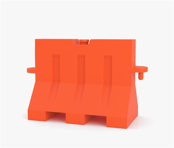 Portable Traffic Barrier 3D model – 3Docena